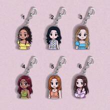 KATSEYE Keychain Pendant, International Girl Group MANON Pendant, MEGAN Bag Keychain - Multicolor - View 2