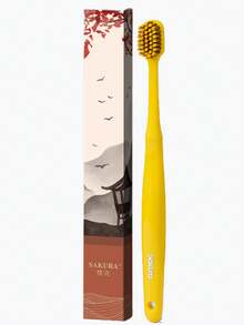 4pcs Sakura Flower Toothbrush Set, Chinese Style Gift Box With Protective Case, Soft Bristle Toothbrush For Travel, Valentine's Day - Multicolor - View 13