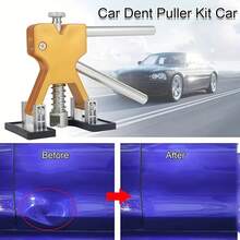 18pcs Car Dent Repair Tool Kit (Including Dent Puller) - Paintless Dent Removal Tool Set For Car Body Dents, Dings, Hail Damage Repair - A - View 8