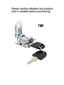 1/2/4pcs Mailbox Lock/Tin Cabinet Lock/File Cabinet Lock/Office Cabinet Lock/Electric Box Lock, School, Home & Office Supplies - Multicolor - View 10