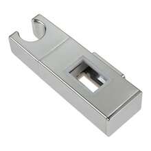Mgoodoo Shower Head Slider Holder For Rectangular Slider BarWall Mount Fixed Bracket 30x18mm Adjustable Bathroom Handheld Shower Spray Headdll - Silver - View 1