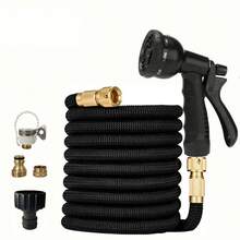 1pc, Multi-Purpose Plastic Hoses, Garden Watering, Cleaning Vehicle Hoses, Garden Ejectors, Irrigation Hoses, Cleaning Tools - A - View 16