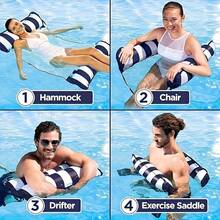 Heart-Shaped Inflatable Pool Float, Glitter Swimming Pool Floating Ring, Summer Water Fun Beach Party Adult Toy, Heart-Shaped Pool Float, Wedding Party Pool Float - - - View 8