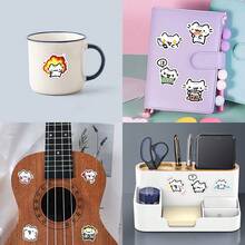 90pcs Cute Cat Stickers, Cartoon Animal Stickers, Aesthetic Stickers Suitable For Water Bottles, Guitars, Luggage, Phone Cases, Laptops, Skateboards, Gifts - A - View 4