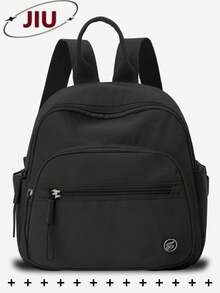Ba lô nylon nhiều lớp chống trộm, ví nữ, túi thời trang đa năng hàng ngày, túi du lịch nhẹ nhiều ngăn, ba lô tối giản dung tích lớn, ba lô tiện dụng, phù hợp cho học sinh, y tá, giáo viên, chuyên gia kinh doanh, du lịch, đi làm, mua sắm, văn phòng, hẹn hò, leo núi, đào tạo, công việc, quà sinh nhật, quà ngày lễ, ba lô - Nhiều màu - Xem 16