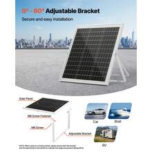 Solar Panel - 14.7 x 14.57 x 0.79 인치 - 보기 6