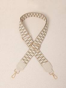 Replacement Bag Strap Adjustable Wide Strap With Black And White Geometric Pattern Perfect For Designer Bags And Everyday Use Cute Girly Stuff - Multicolor - View 17