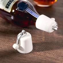 Press Down Wine Bottle Stopper, Preservation Seal, Bottle Cap, Airtight Seal - Multicolor - View 9
