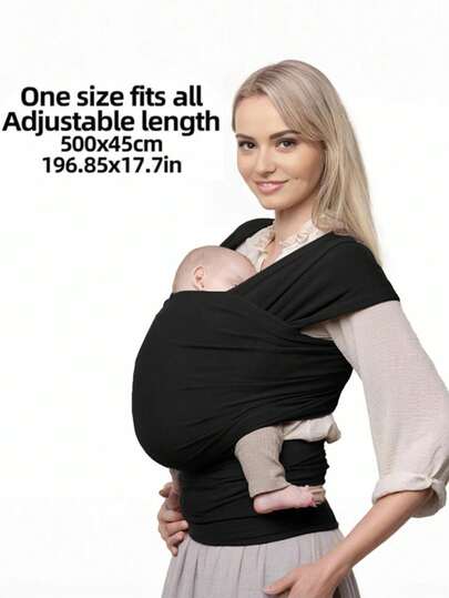 LELE LON High Quality Breathable Ergonomic Baby Carrier, Portable Infant Sling Wrap