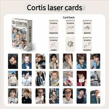 55张激光小卡 安康孝金牌主训练师 KPOP周边 LOMO卡 - 彩色 - 查看 4