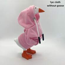 2026新款 - 1件装宠物多巴胺站 - 迷你门廊鹅红色连帽衫，创意鹅服饰，创意舒缓礼物 - 完美礼物 - 生日礼物 - 复活节礼物 - 彩色 - 查看 15