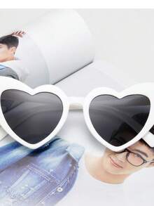 1 buc Pahare decorative în formă de inimă, drăguțe și la modă, potrivite pentru bărbați și femei, pahare elegante în formă de inimă pentru fotografie, potrivite pentru nunți, petreceri, ieșiri zilnice, festivaluri, decorațiuni de nuntă, accesorii pentru mirese și domnișoare de onoare - Vizualizare 4