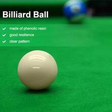 2 1/4" Pool Cue Ball And Professional AAAA Grade Billiards Balls White Cue Ball Set Of 1 6ozgift - Cue Ball - View 3