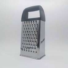 Máy thái đa năng bằng thép không gỉ 9 inch, thiết kế tay cầm chống trượt tiện dụng, có thể dễ dàng thái khoai tây, dưa chuột, cà rốt, sô cô la, bào và thái sợi, dụng cụ nhà bếp đa năng. - màu đen - Xem 1