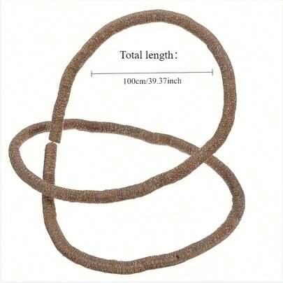 适用于爬行动物栖息地的柔性藤蔓装饰，可弯曲的丛林树枝方便攀爬，适合蜥蜴、青蛙、蛇、变色龙和其他爬行动物的饲养箱装饰。