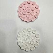 1个全新高品质懒人支架，双面硅胶吸盘手机支架，手机壳支架，自粘防滑手机支架，通用支架，自拍支架，可用于固定手机、蓝牙音箱、移动电源，实用礼品，多功能吸盘手机支架，解放双手，适用于光滑表面，可用于淋浴、摄影、视频通话和内容创作，无需电源 - 一般 - 查看 10