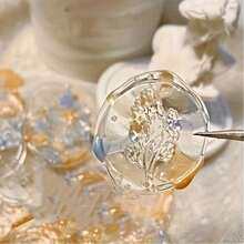 12/24/36支装 7x200mm 超长透明热熔胶棒，强力粘性迷你胶枪棒，适用于DIY手工、家居维修和艺术项目 - 水晶色 - 查看 6