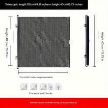 Cổng chắn thú cưng có thể mở rộng bằng lưới PVC, dễ lắp đặt, phù hợp cho chó con, mèo và các vật nuôi khác, không cần khoan để ngăn thú cưng bỏ trốn, thích hợp cho cầu thang, hành lang và hiên nhà, rào chắn lưới nhẹ cho thú cưng, cổng chắn thú cưng có thể mở rộng, giải pháp hàng rào cho thú cưng, thiết kế có thể mở rộng - Nhiều màu - Xem 11