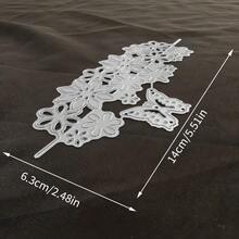 1pc Creative Lace Flower, Butterfly Metal Cutting Die, Suitable For DIY Scrapbooking, Embossing, Handmade Card Making, Gift Card Crafting - A - View 10