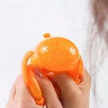 1pc Orange Shaped Stress Relief Toy - Slow Rebound Squeeze Toy With Water Bead Filling, Relieve Anxiety, Portable Office Home Daily Relaxation Tool - 1pc(random color) - View 3