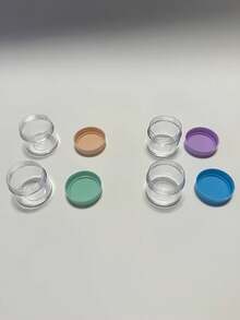 Hũ đựng kem dưỡng da du lịch bằng nhựa chống rò rỉ 20g, hộp đựng có nắp đậy, có thể tái sử dụng, thích hợp cho chăm sóc da, mỹ phẩm, sữa dưỡng thể - Hũ rỗng - màu đen - Xem 8