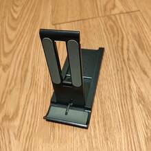 可调节折叠平板电脑/手机支架，适用于4.6-12.9英寸设备，PVC材质，6档高度调节，兼容Kindle、Switch和直播桌面设备 - 查看 3