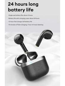 HYUNDAI T02 Pro In-Ear Wireless Earphones Bluetooth 5.4 Sports Earbuds HD Call HiFi TWS Headset With Mic DT6.0 Directional Transmission - View 7