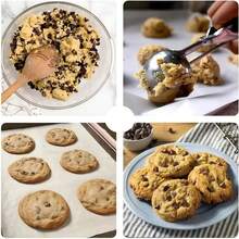 1pc Premium Stainless Steel Ice Cream Scoop - Perfect For Digging And Serving Ice Cream, Kitchen Tool - Silver - View 9