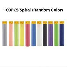 7.2厘米软泡沫飞镖玩具飞镖，兼容N-Strike系列玩具枪，适用于各种玩具枪、足球门、BB枪、大型枪、足球、枪支、玩具 - 彩色 - 查看 20