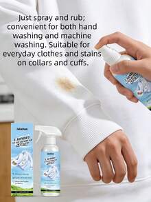 jakehoe 去渍喷雾，温和清洁并提亮衣物，有效去除污渍，温和清洁，日常洗衣助手 - 液體 - 查看 7