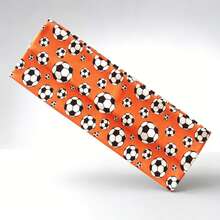 Soccer Hairband - Sports Themed Hairgrip For Girls, Women, Soccer Team Gift, Party Supplies, Daily Hair Accessories, Thin Thick Short Long Curly Hair Accessories, Birthday Party Gift For Player Team - Multicolor - View 9