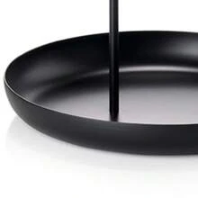 Serving Tray Metal Round Portable Table Top Storage Tray Style With Handle - Multicolor - View 6
