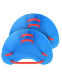 2pcs Swimming Training Paddles - Swim Finger Paddles Can Improve Propulsion Efficiency, Increase Strength And Technique - Suitable For Beginner Swimmers, Unisex - Multicolor - View 4