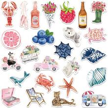 Bộ 50 nhãn dán hoạt hình màu nước nhiều màu sắc, thích hợp cho nhật ký, sổ tay, điện thoại, cốc, nhãn dán DIY, đồ dùng văn phòng phẩm, nhãn dán vui nhộn cho Kindle. - Nhiều màu - Xem 9