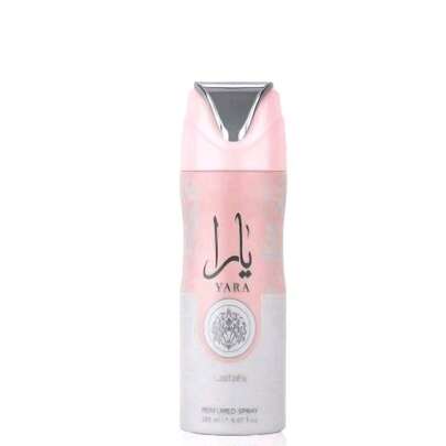  Yara rosa deo corpo di LATTAFA, profumo spray donna per il corpo