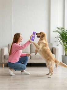 PETSIN Đồ chơi mọc răng điều khiển từ xa cho chó con, Đồ chơi nhai từ xa mô phỏng, Đồ chơi mọc răng kích thích và giải tỏa sự buồn chán cho chó con, Nhiều màu sắc có sẵn Màu sắc ngẫu nhiên - Nhiều màu - Xem 5