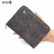 Passport Holder With Zipper, Slots For ID Card And Credit Card, Portable Foldable Storage Bag, Essential Travel Document Organizer, Fashionable Design, Suitable For All Seasons, Indispensable Travel Accessory - Multicolor - View 17