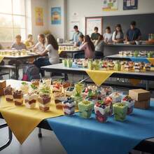 30/60pcs Dessert Cups, 150ml Sundae Cups, Fruit Pudding Cups, Mousse Cups, Ice Cream Cups, For Catering, Events And Home Parties - - - View 9