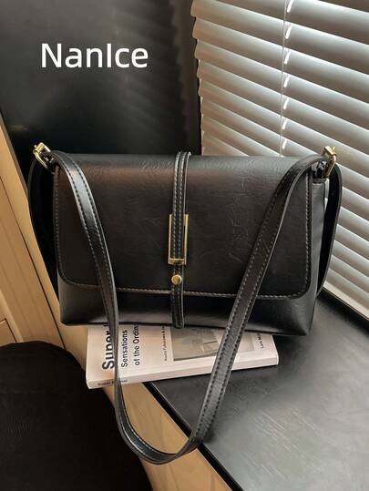 奢华精致的高端女士包袋，2026新款，日常通勤，简约斜挎包