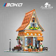 Bộ đồ chơi xếp hình nhà gấu gồm 2.745 mảnh. Đây là bộ trò chơi xếp hình sáng tạo tự lắp ráp. Được làm từ chất liệu ABS. Bộ xếp hình cao 4,9 inch này thích hợp để xây dựng một cửa hàng kem dâu tây lãng mạn và xinh đẹp. - Nhiều màu - Xem 8