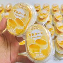 Slow Rebound Simulation Mini Soft Cheese Squishy Stress Relief Toy, Loved By Boys And Girls - Yellow - View 10