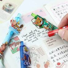 2026 US Canada Ink Neutral Pen Black 0.5mm Mascot Acrylic Patch Pen Football Press Pen Student Stationery - Multicolor - View 4