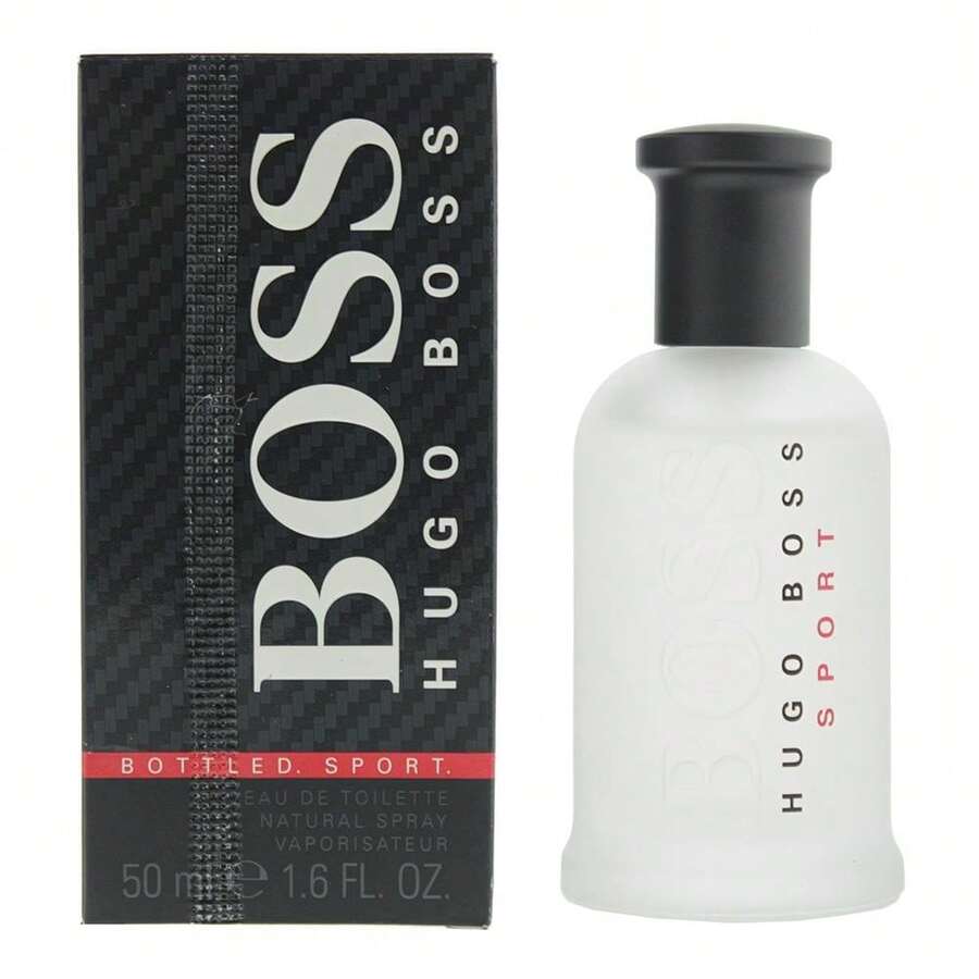 Hugo Boss Bottled Sport Mens EDT 50ml With Free Fragrance Gift - Woody & Earthy - View 1