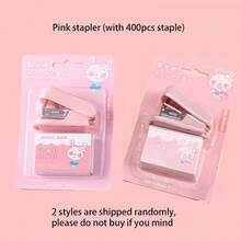 Morandi Mini Stapler, Small Handheld Stapler Set For Students And Office, School Supplies, Back To School & New Year Gift - Single Piece - View 7