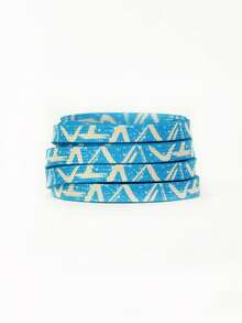 Blue Series Shoelaces, Fashion Sneaker Laces Replacement, Flat Woven Polyester Shoelaces - Multicolor - View 19