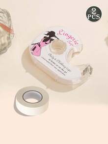 1 Roll Double-Sided Waterproof Adhesive Tape, Full-Day Strong Fixation, Transparent Invisible Design, Suitable For Chest And Collar Clothing To Prevent Wardrobe Malfunction - Multicolor - View 6