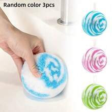 3/5pcs Soft Silicone Cleaning Balls, Creative Lint-Free Cleaning Tool For Bathroom Sink, Faucet, Household Use - Multicolor - View 12