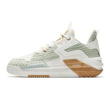 Anta 安踏男士八刀运动鞋 多功能增高耐磨鞋 912618003Q - White/Blue-4 - 查看 2