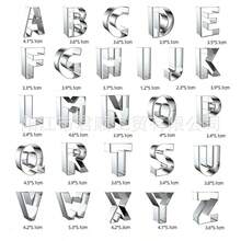 26pcs 3-Inch Large Letter & Number Shaped Stainless Steel Cookie Cutter Set, Sushi Mold, Suitable For Birthday, Christmas, New Year And Holiday Party Decoration, Can Be Used For Cookies, Frosting, Cookie Dough And Fruit - View 14
