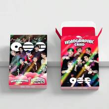 124张KPOP BAUGTAN S0NYE0NDAN BT5新专辑ARIRANG卡片闪卡迷你贴纸双面LOMO闪卡，收藏玩具卡 - 全息闪卡，BT5双面照片卡，LOMO卡，粉丝应援INS卡，收藏卡，贺卡和彩色装饰卡 | KPOP明星周边LOMO卡，124张（60张卡片+64张小贴纸） - 彩色 - 查看 4